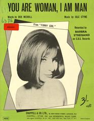 You Are Woman, I Am Man (from 'Funny Girl') - Barbra Streisand - PVG (Digital Download)