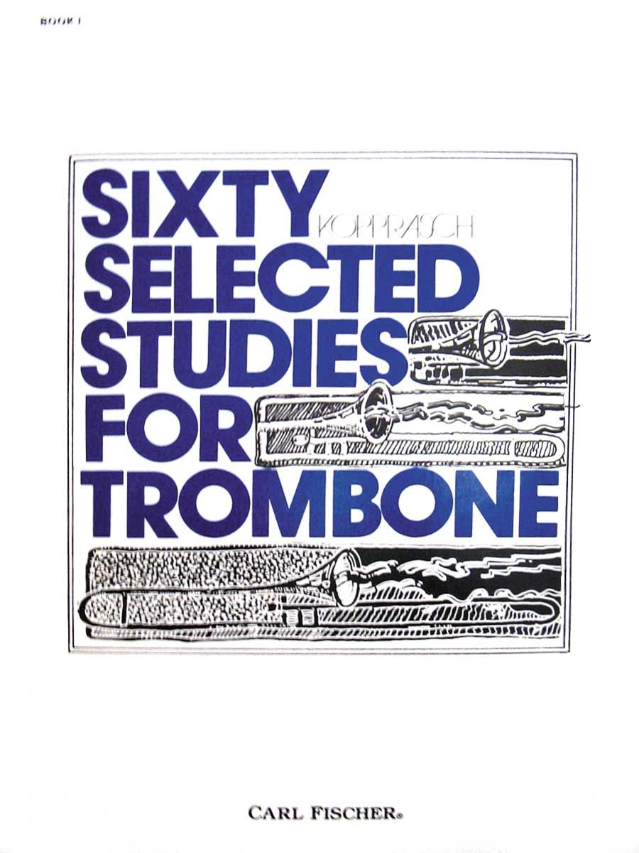 Kopprasch - 60 Selected Studies Book 1 - Trombone Fischer O2895
