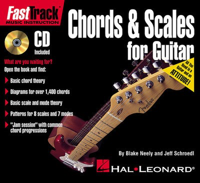 FastTrack Chords and Scales for Guitar - Guitar Blake Neely|Jeff Schroedl Hal Leonard /CD