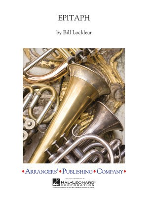 Epitaph - Bill Locklear - Arrangers' Publishing Company Score/Parts