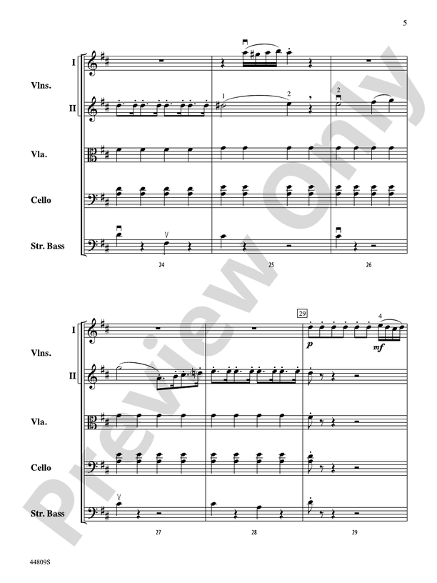 Overtures! - String Orchestra Conductor Score & Parts (Digital Download)