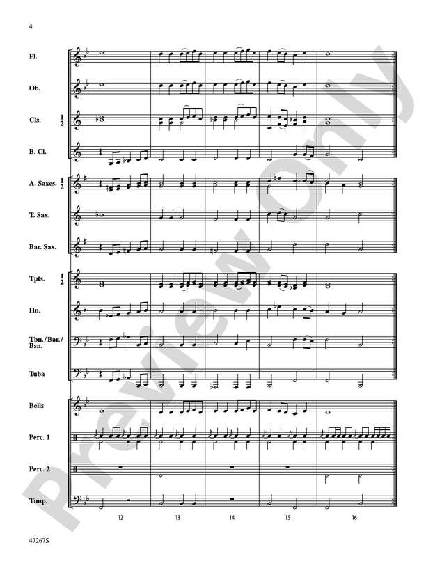 Of Pride and Power - Concert Band Conductor Score & Parts (Digital Download)