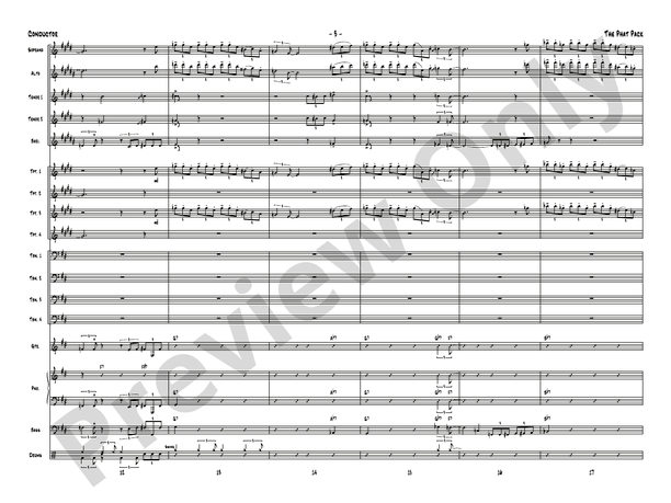 The Phat Pack - Jazz Ensemble Conductor Score & Parts(Digital Download)