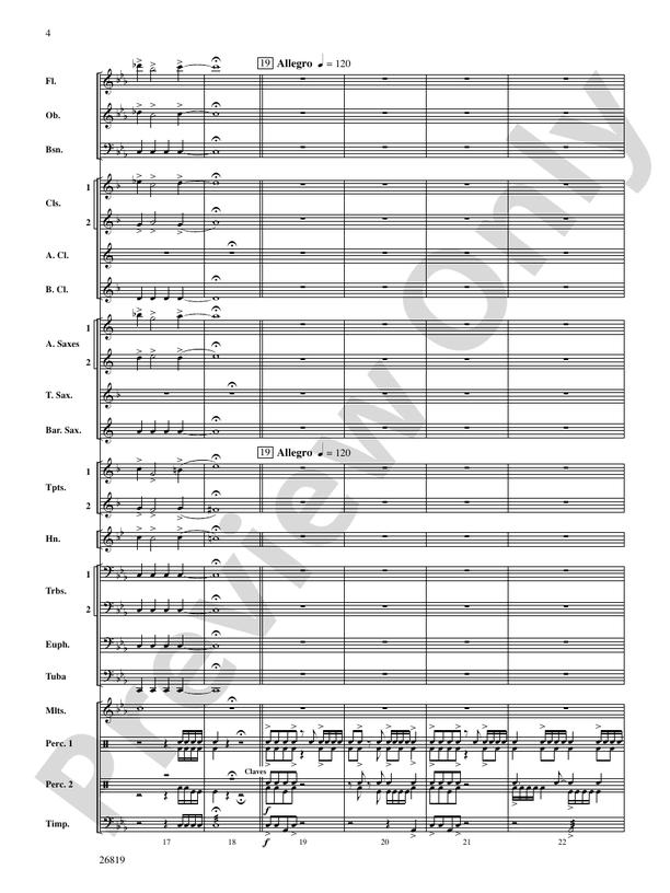 Algorhythms - Concert Band Conductor Score & Parts (Digital Download)