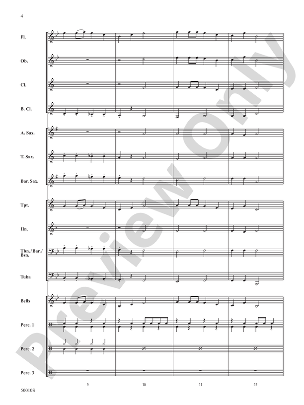 A Holiday Santa-bration - Concert Band Conductor Score & Parts (Digital Download)