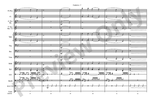 The Great Gate of Kiev – Marching Band Conductor Score & Parts (Digital Download)