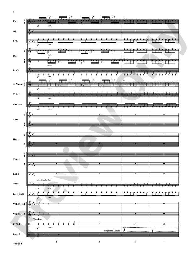 Dreams of Fireflies (On a Christmas Night) - Concert Band Conductor Score & Parts (Digital Download)