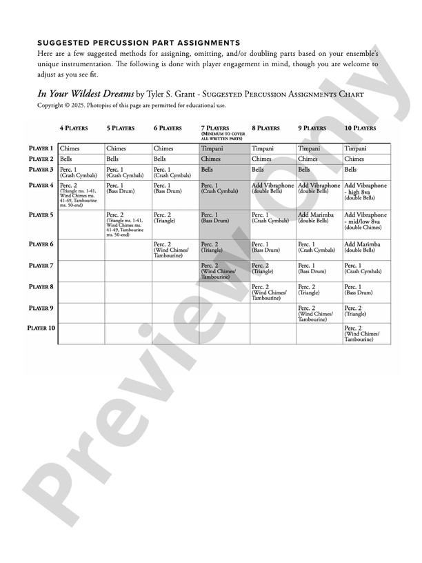 In Your Wildest Dreams - Concert Band Conductor Score & Parts(Digital Download)