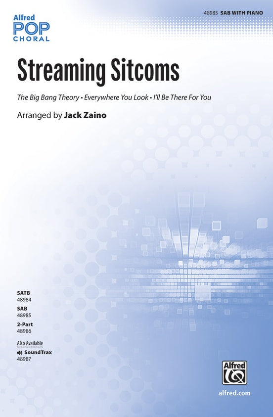 Streaming Sitcoms - SAB Choral Octavo (Digital Download)