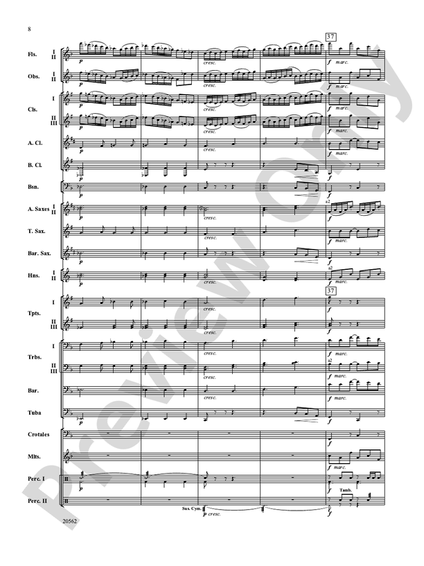 Pablo! - Concert Band Conductor Score & Parts (Digital Download)