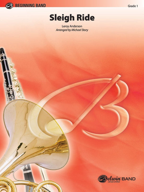 Sleigh Ride (Grade 1 Arr. Michael Story) - Concert Band Conductor Score & Parts (Digital Download)