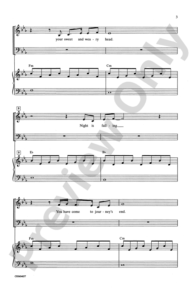 Into the West (from The Lord of the Rings: The Return of the King) - SAB Choral Octavo (Digital Download)