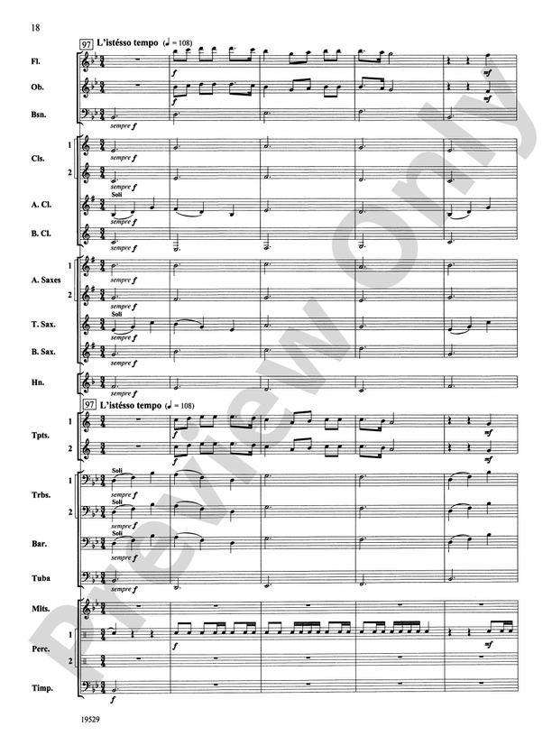 The Road Unknown - Concert Band Conductor Score & Parts (Digital Download)