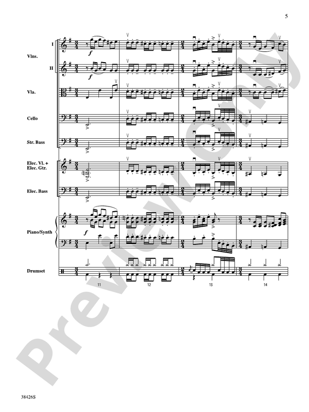 A Mad Russian's Christmas – String Orchestra Conductor Score & Parts (Digital Download)