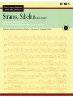 Strauss, Sibelius and More - Volume 9 - The Orchestra Musician's CD-ROM Library - Horn - Various - French Horn CD Sheet Music CD-ROM