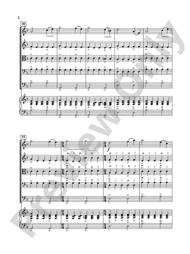 Journey of Five - Loreta Fin – String Orchestra Conductor Score & Parts (Digital Download)
