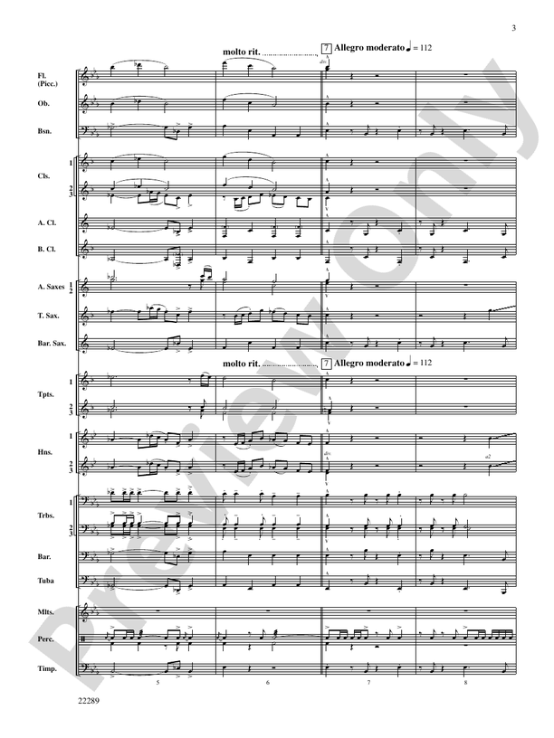 A Westward Expedition - Concert Band Conductor Score & Parts (Digital Download)