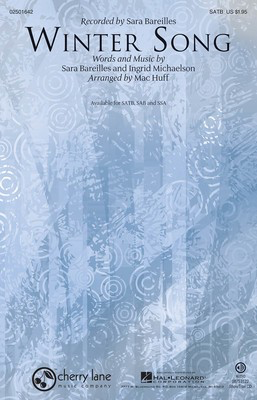 Winter Song - Ingrid Michaelson|Sara Bareilles - Mac Huff Hal Leonard ShowTrax CD CD