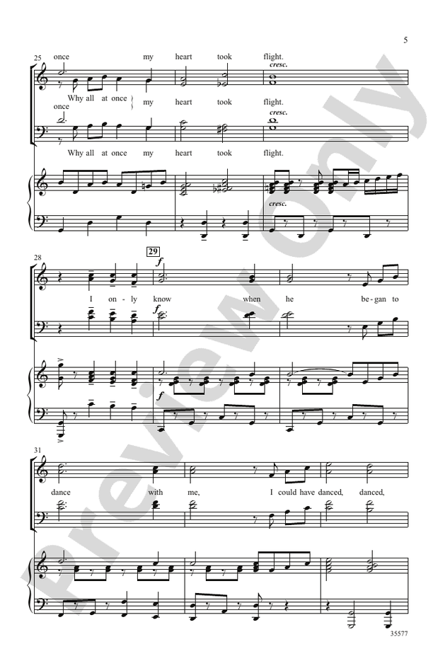 My Fair Lady – SATB Choral Octavo (Digital Download)
