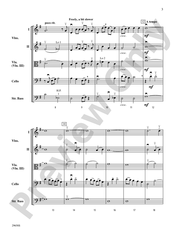 Alone in the Universe (from Seussical the Musical) - String Orchestra Conductor Score & Parts (Digital Download)