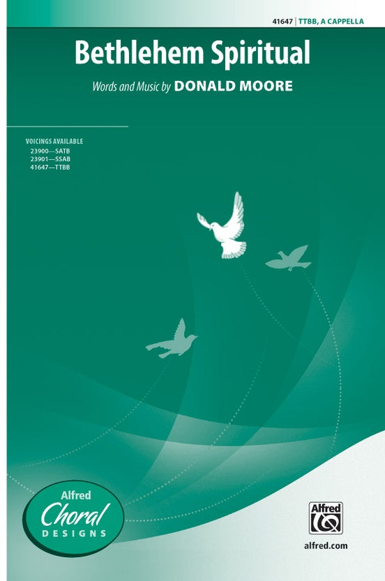Bethlehem Spiritual – TTBB, a cappella Choral Octavo (Digital Download)