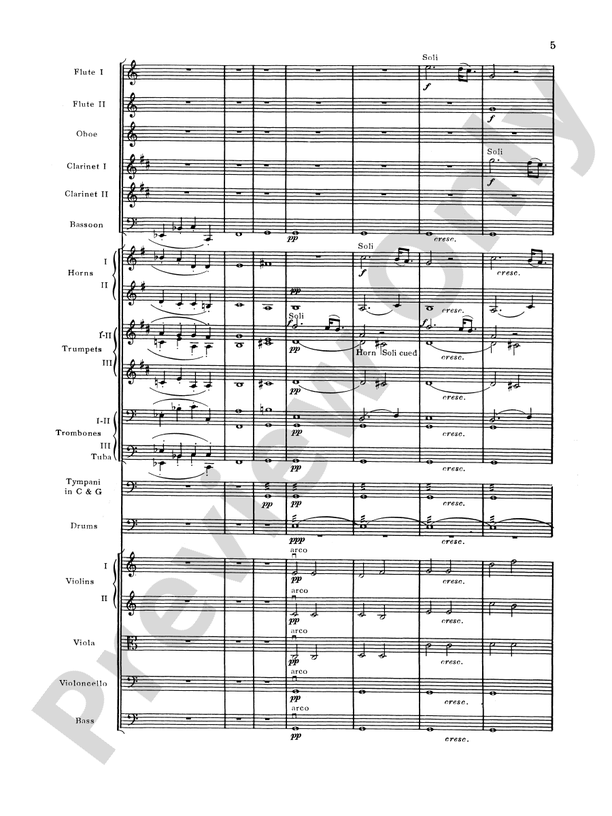 Brahms's 1st Symphony, 4th Movement – Full Orchestra Conductor Score & Parts (Digital Download)