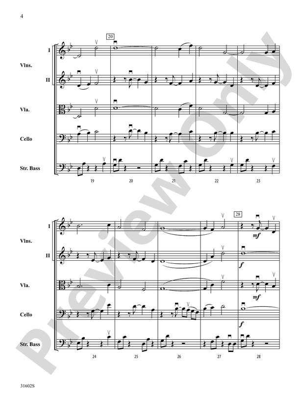 Mercurius – String Orchestra Conductor Score & Parts (Digital Download)