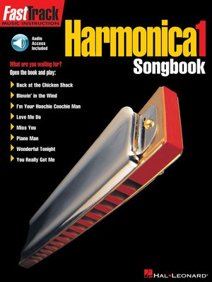 FastTrack Harmonica Songbook - Level 1 - Harmonica Hal Leonard Sftcvr/Online Audio
