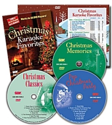Sdk Christmas Karaoke Favourites 3Dvd Pack -