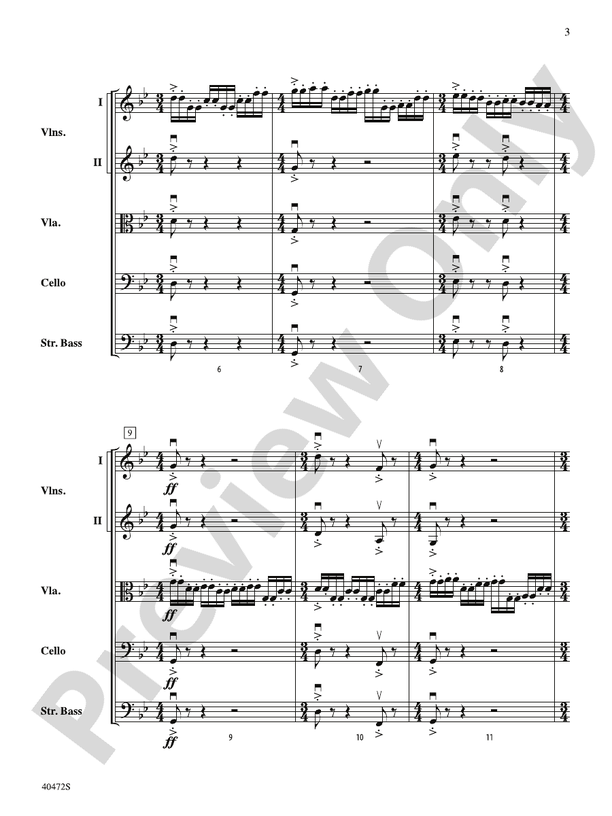 Dragonfly – String Orchestra Conductor Score & Parts (Digital Download)