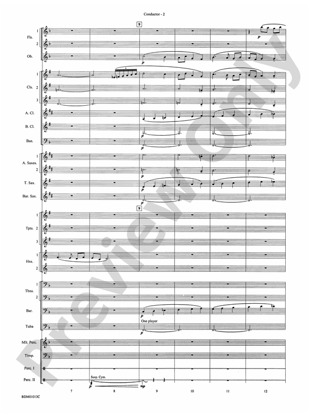 Finale from The Firebird Suite - Concert Band Conductor Score & Parts (Digital Download)