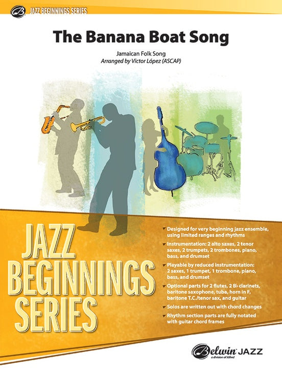 The Banana Boat Song – Jazz Ensemble Conductor Score & Parts (Digital Download)