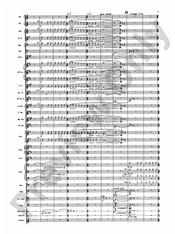 Russian Christmas Music (Grade 5) - Concert Band Conductor Score & Parts (Digital Download)