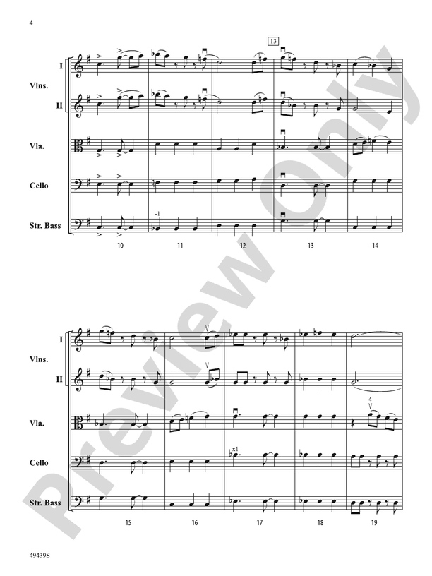Heroes Among Us - String Orchestra Conductor Score & Parts (Digital Download)