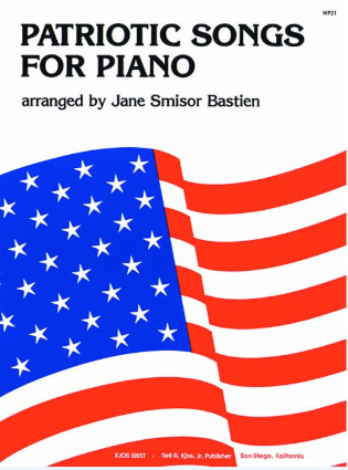 PATRIOTIC SONGS FOR PIANO - BASTIEN - KJOS WP21