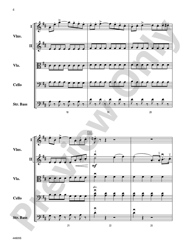Overtures! - String Orchestra Conductor Score & Parts (Digital Download)