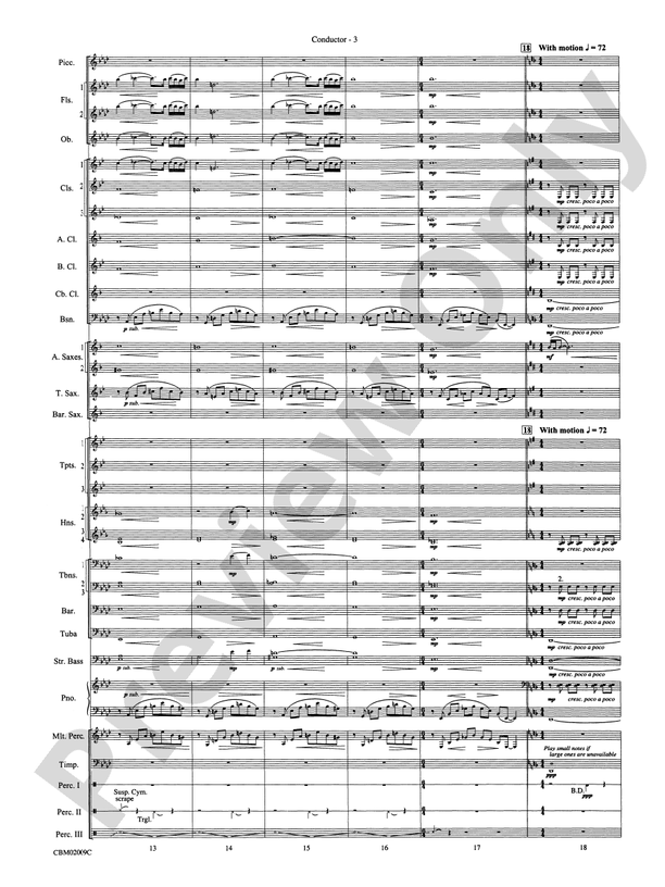 The Lord of the Rings: The Fellowship of the Ring, Symphonic Suite from - Concert Band Conductor Score & Parts (Digital Download)