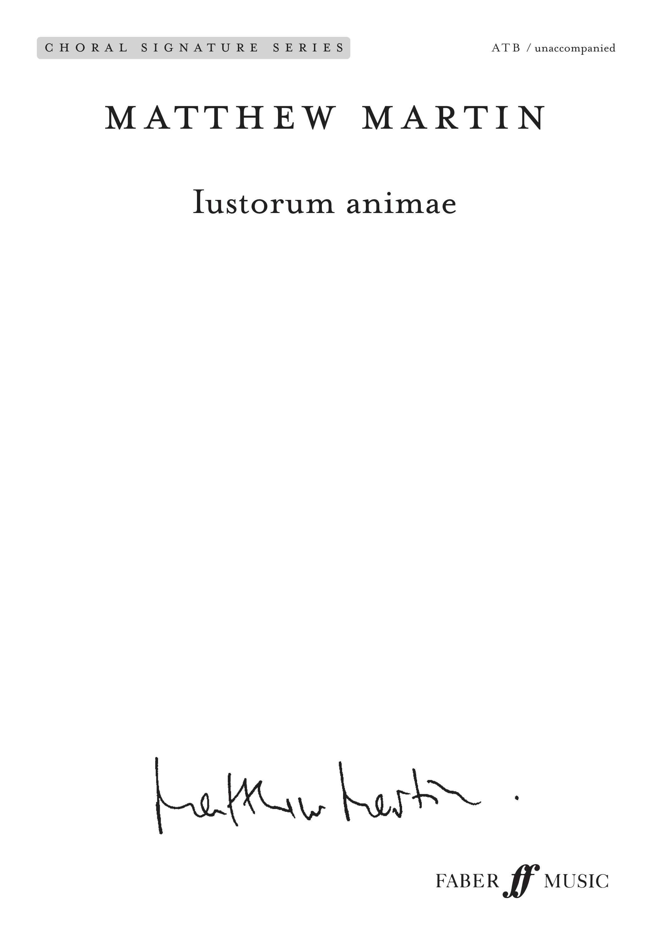 Iustorum animae - SATB Chorus (Digital Download)
