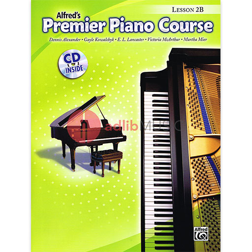 Premier Piano Course Lesson 2B Bk/CD