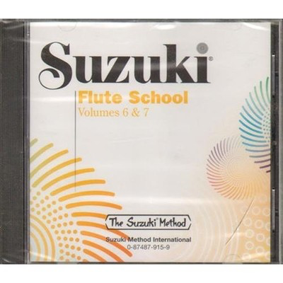 Suzuki Flute School CD, Volume 6 & 7 (Revised) - Flute Summy Birchard CD