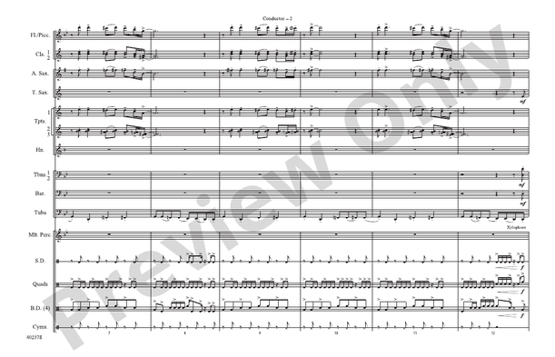 Big Noise from Winnetka – Marching Band Conductor Score & Parts (Digital Download)