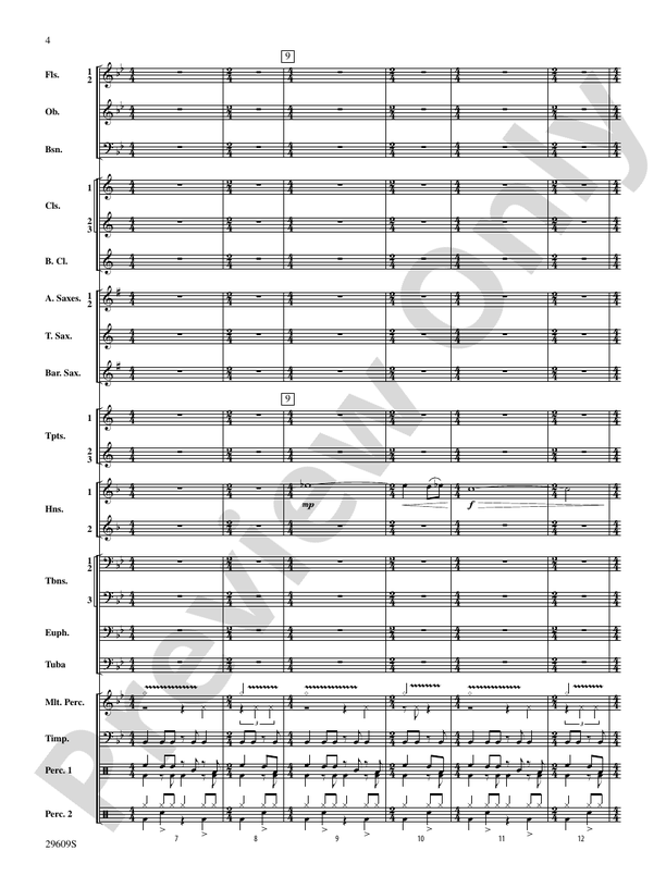 Echoes of Egypt - Concert Band Conductor Score & Parts (Digital Download)