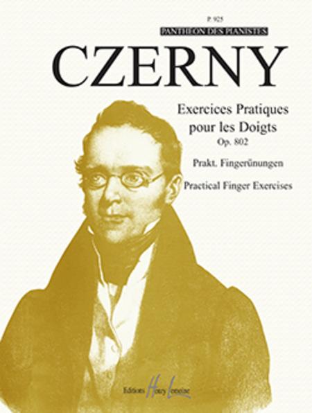 Czerny - Practical Finger Exercises Op. 802  - Piano - Lemoine