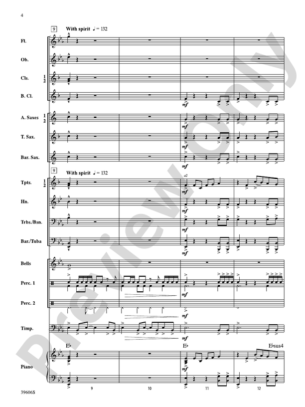 Call to the Heroes - Concert Band Conductor Score & Parts (Digital Download)