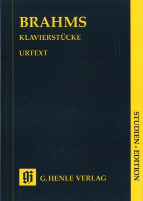 Piano Pieces Study Score
