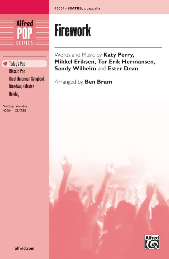 Firework – SSATBB, a cappella Choral Octavo (Digital Download)