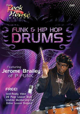 Jerome Brailey of Parliament - Funk & Hip Hop Drums - Guitar Jerome Brailey Rock House Guitar Solo DVD