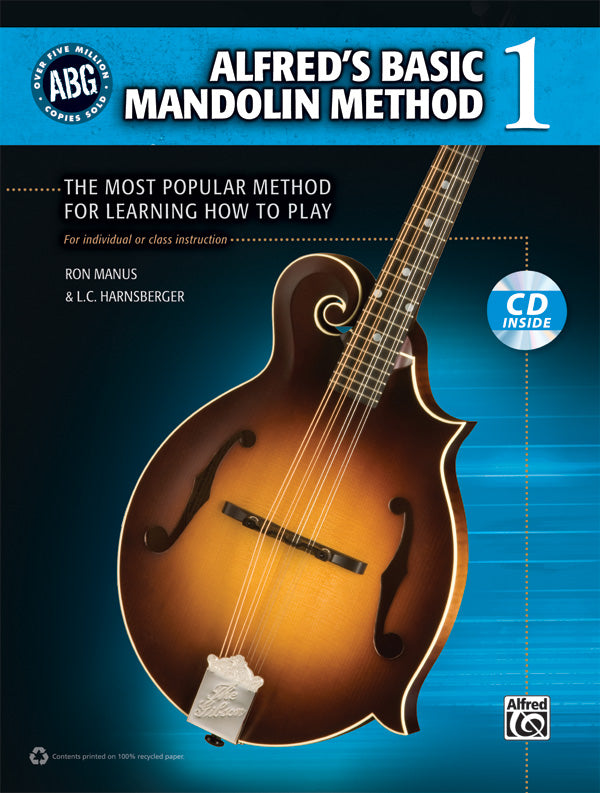 Alfred's Basic Mandolin Method 1 Book/CD