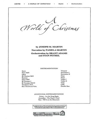 A World of Christmas - Joseph M. Martin - Shawnee Press Score/Parts