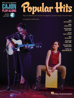 Popular Hits - Cajon Play-Along - Cajon Hal Leonard Sftcvr/Online Audio